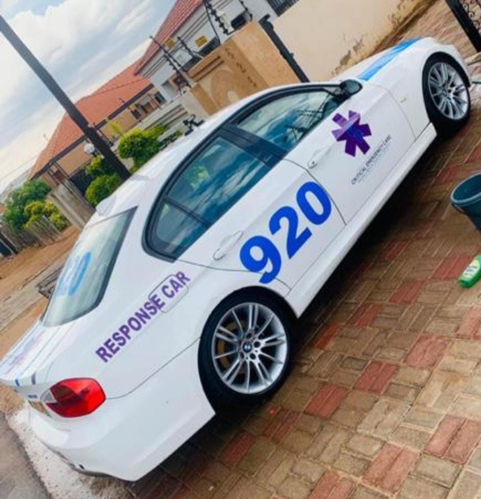 BMW rapid response car with 920 markings